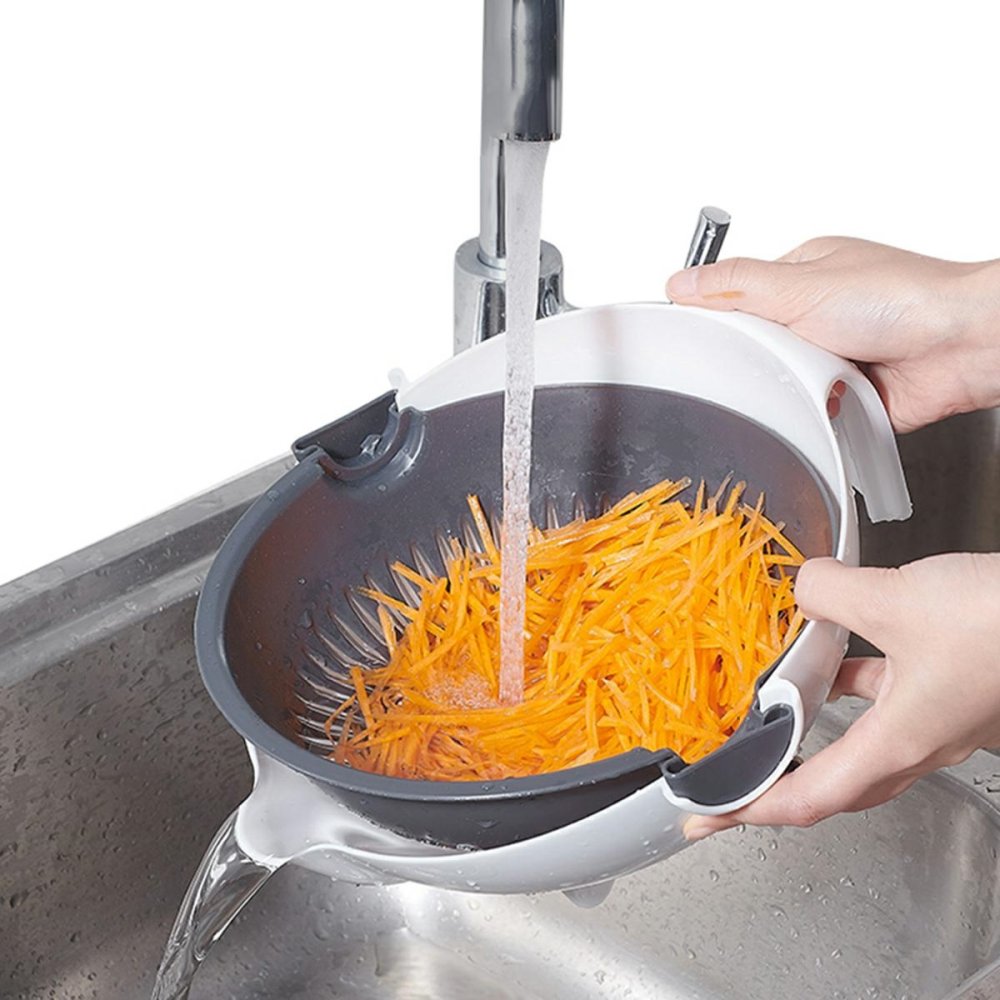 Vegetable Cutter Grater Chopper With Bowl (0)