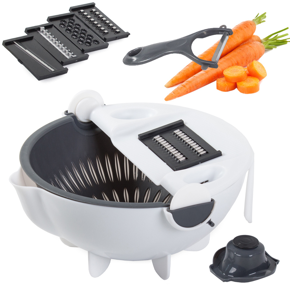 Vegetable and Fruit Slicer & Grater with Colander and Peeler (5)