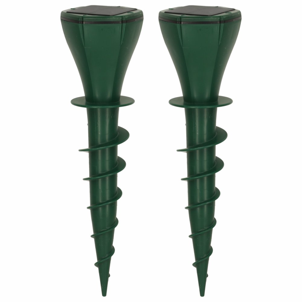 Solar Mole and Rodent Repeller, 2 pcs, Green (0)