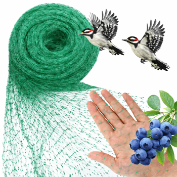 Heavy-Duty Bird Netting for Garden and Crop Protection 14 x 8m