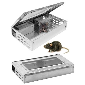 Humane Mouse Trap Live Catch, Reusable No Kill Cage