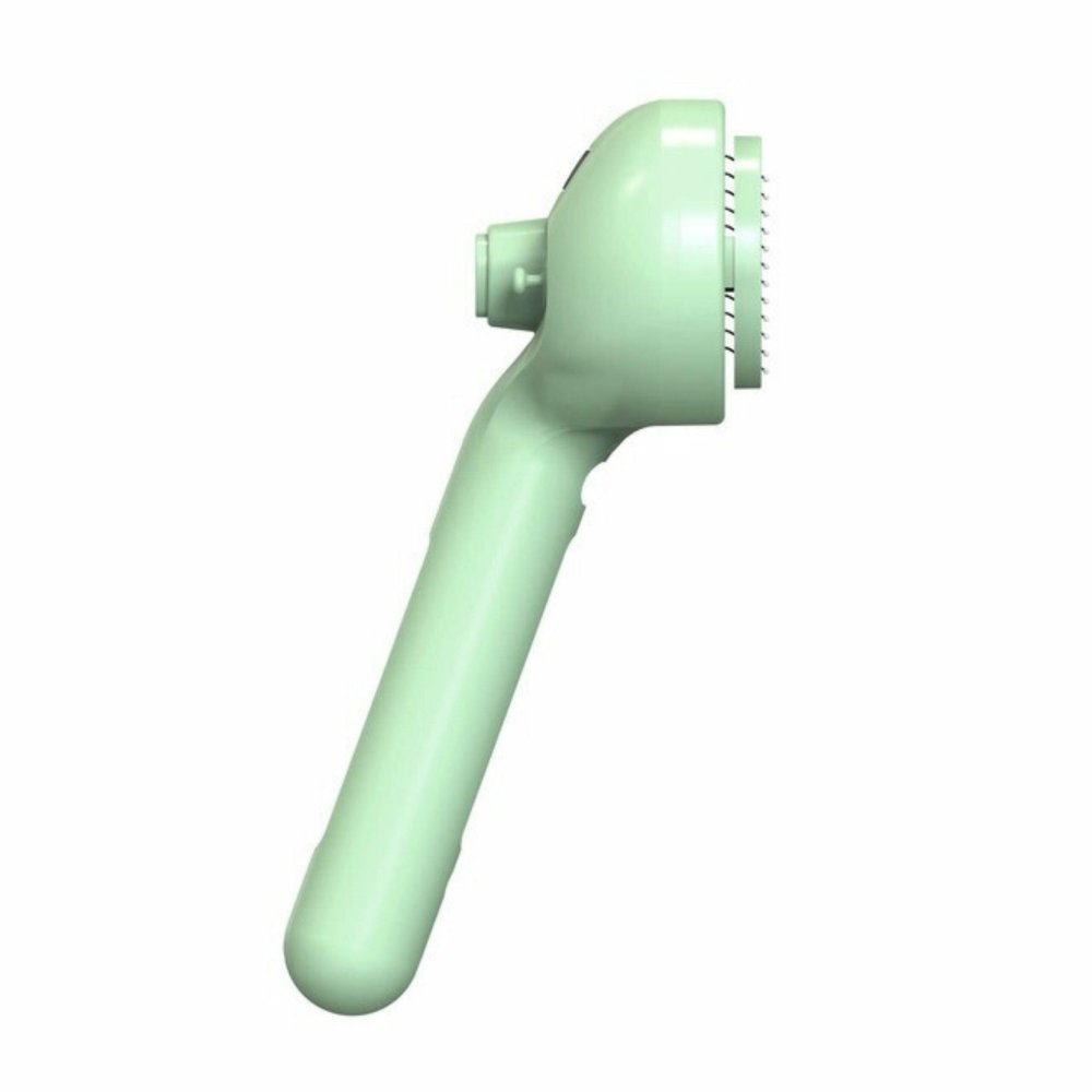 Self-Cleaning Pet Steam Brush for Dogs and Cats with Massage Function, USB-C, Mint (1)
