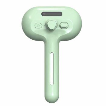 Self-Cleaning Pet Steam Brush for Dogs and Cats with Massage Function, USB-C, Mint