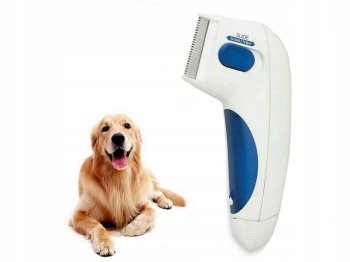 Pet Flea Comb Electric Brush Head Lice Removal Pet Cleaning Capture Fleas Tool for Dogs Cats