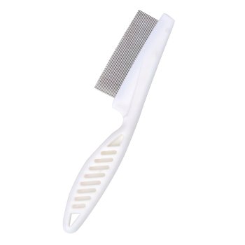 Deshedding Tool for Dogs & Cats, Undercoat Rake for Shedding Grooming, White