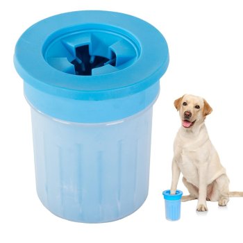 Silicone Paw Cleaner for Dogs and Cats, Large XL Pet Foot Washer Cup, Different colors