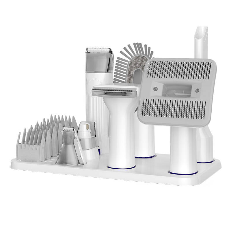 Grooming vacuum cleaner from hair for pet care Oneisall LM2, white (7)