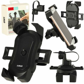 Universal Bike Phone Mount C51 for Motorcycle and Scooter, Black