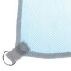 Sand Free Beach Mat Blanket XXL 200x200cm, Blue