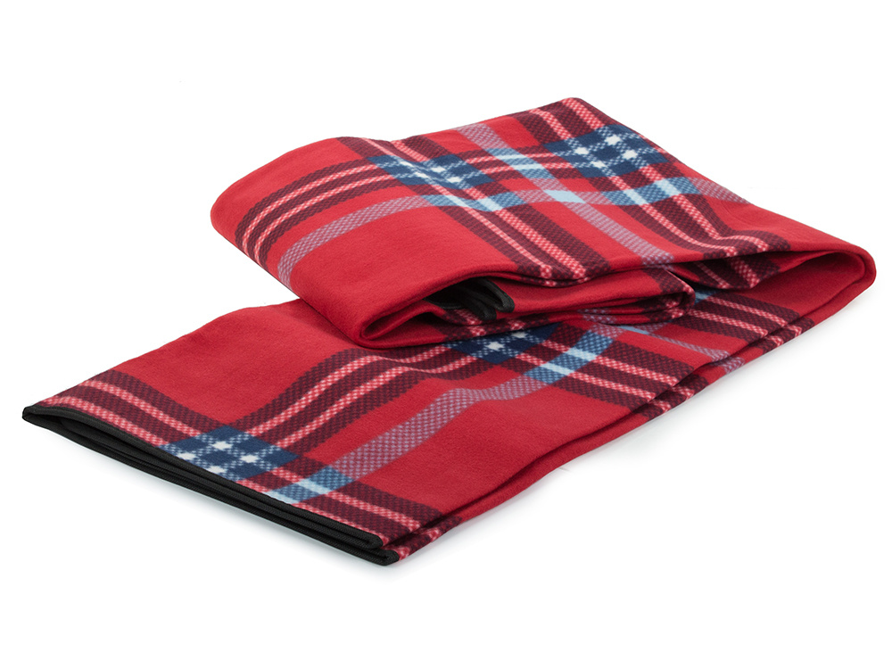 Large Waterproof Picnic Blanket with Insulation XXL 150x200cm, Red Plaid (3)