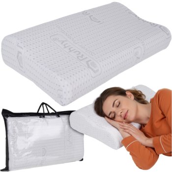 Ruhhy 26039 Orthopedic Memory Foam Pillow for Neck Pain