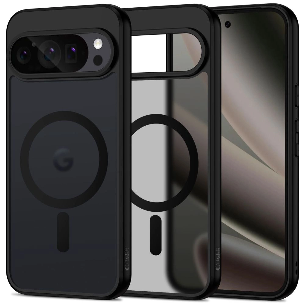 Google Pixel 10 Pro XL Tech-Protect MagMat MagSafe Case Cover, Matte Black