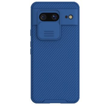 Google Pixel 8 Nillkin CamShield Pro Case Cover with Camera Shield, Blue