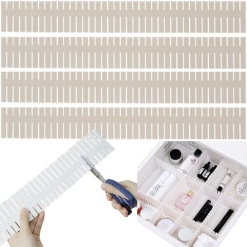 Ruhhy 21707 Drawer Organizer Separator, Set of 4 Pcs