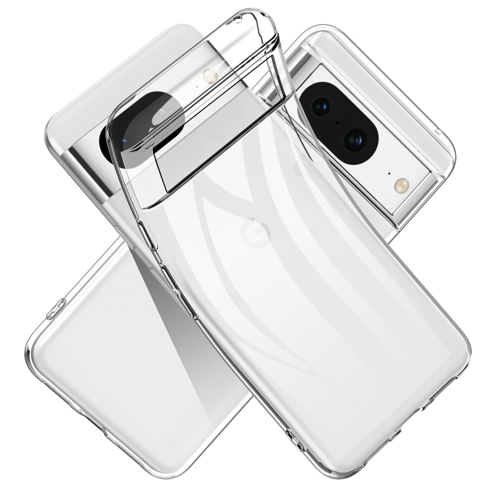 Google Pixel 8 Ultraslim TPU Case Cover, Transparent (2)