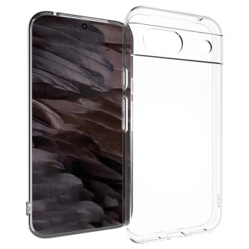 Google Pixel 8a Ultraslim TPU Case Cover, Transparent