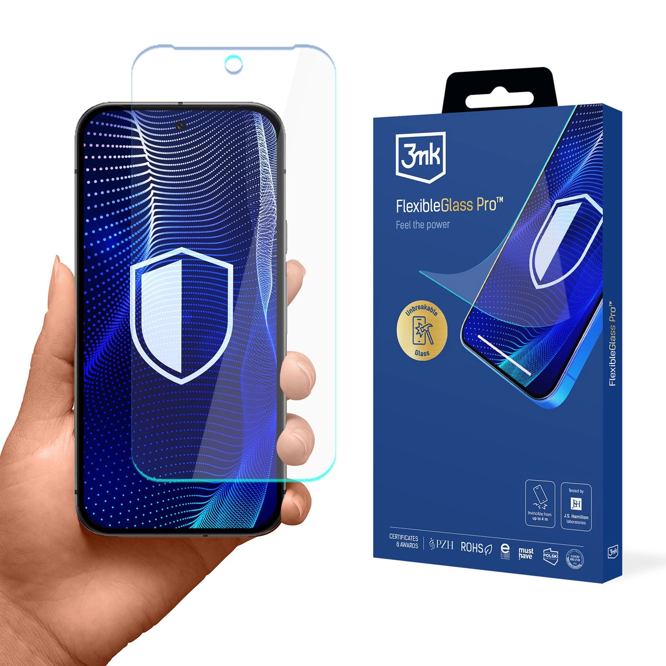 Hybrid glass 3mk FlexibleGlass Pro Google Pixel 9A