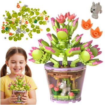 Flower Building Blocks Construction Set 172 pcs 26459