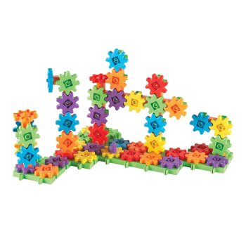 Constructor Set of Gear Building Blocks, 100 pcs