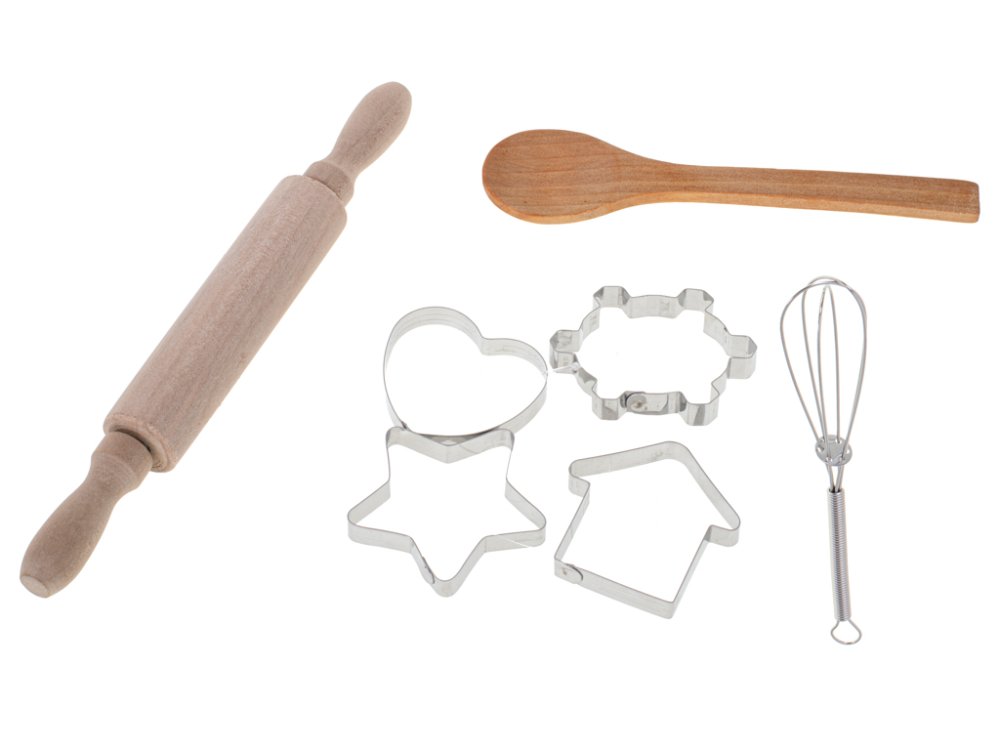 Kitchen Kids Set Cooking Baking + apron and accessories (3)