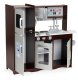 Large Wooden Play Kitchen for Kids with Cabinets and Fridge, ECOTOYS