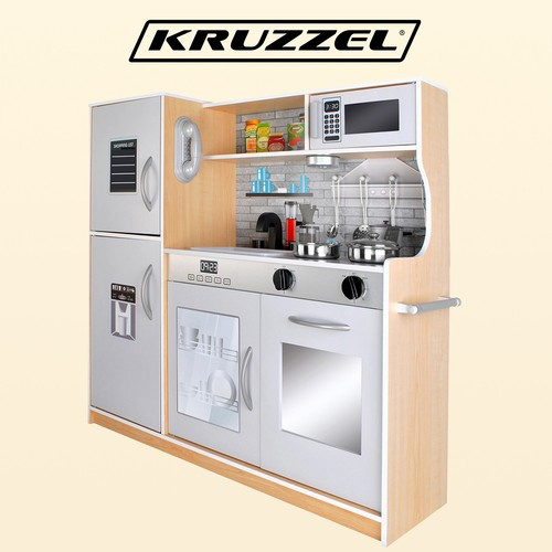 Kruzzel 22115 Kids Wooden Toy Kitchen (3)
