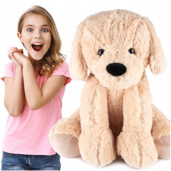 Large Plush Hugging Toy Dog, 60cm