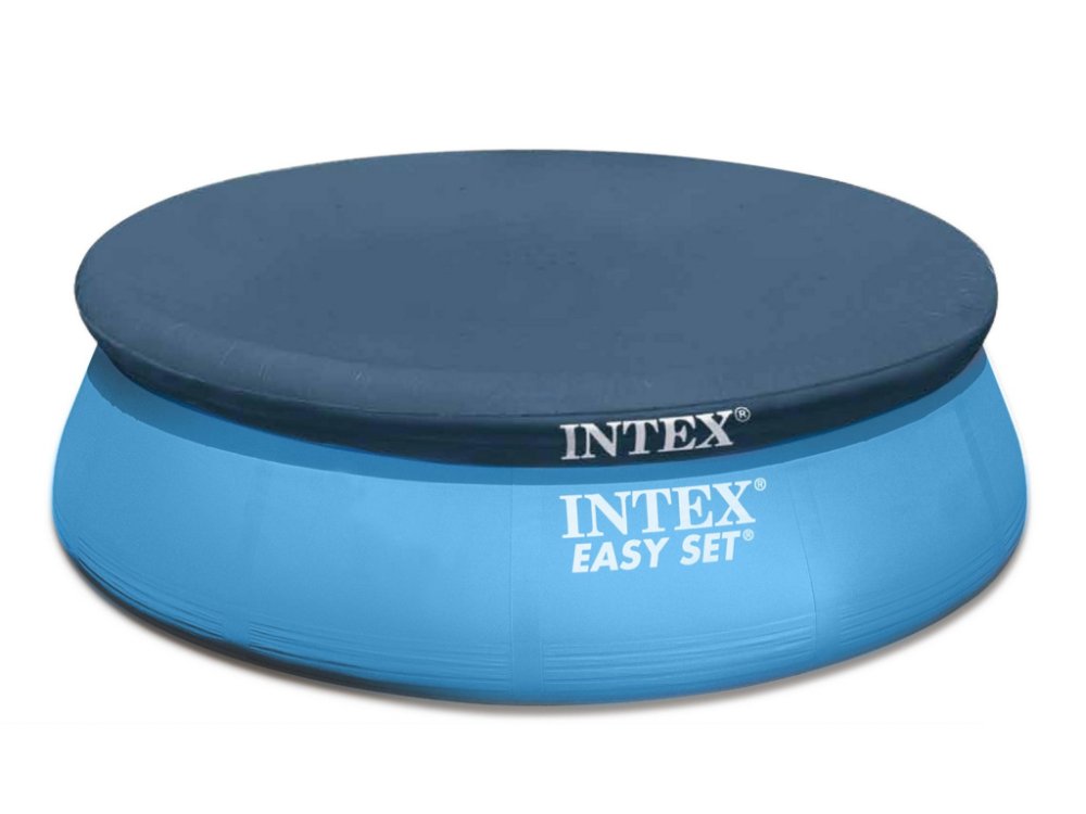 Intex 28020 Pool Cover for 244 cm Easy Set Inflatable Pools, Dark Blue (0)