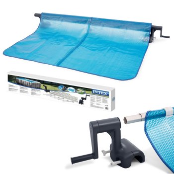 INTEX 28051 Solar Cover Reel for Frame Pools 274-488 cm