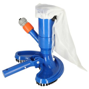 Pool Vacuum Cleaner for Bottom and Wall Cleaning with Reusable Bag
