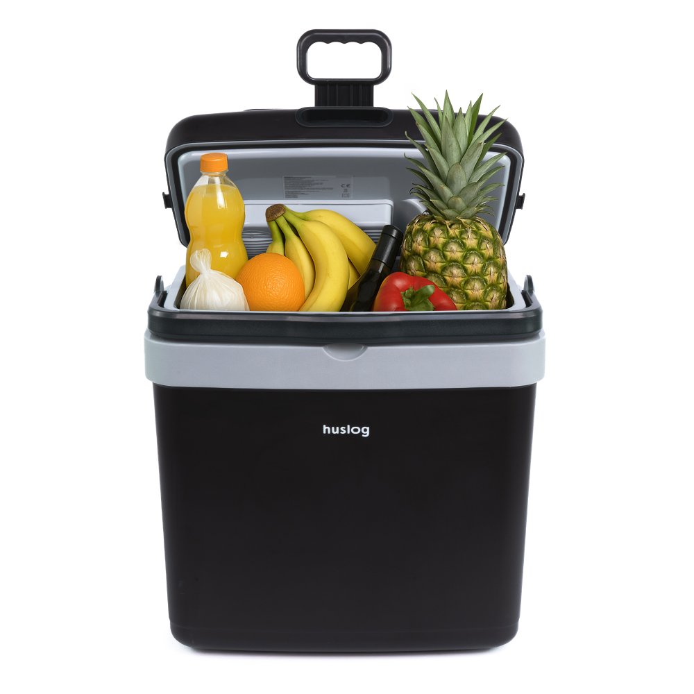 Huslog Portable Electric Cooler on Wheels 33L 12V/240V (0)
