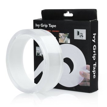 Double Sided Adhesive Transparent Nano Tape, 1m