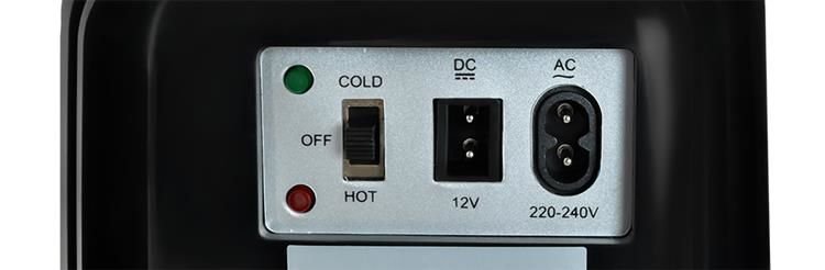 Picnic Beach Mini Cooling Box for Food Drink 220V/12V, 4L, Black (7)