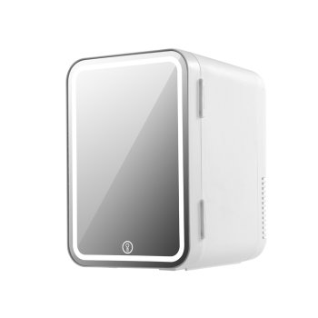 Mini Fridge for Car XO CZ015 with LED Mirror, white