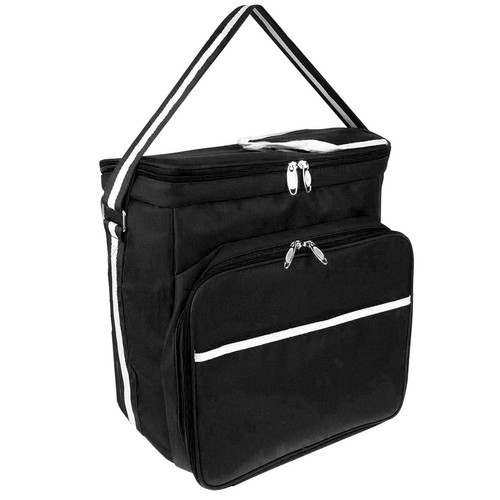 Foldable Portable Cooler Bag for Picnic Hiking Sport Camping (28L), Black (5)