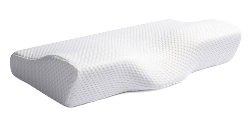 Anatomical Orthopedic Memory Foam Pillow, White (2)