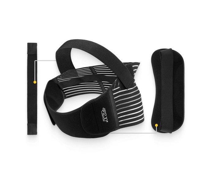 4FIZJO Elastic Maternity Support Belt, Prenatal Belly Band, Pregnancy Bandage, Size S (2)