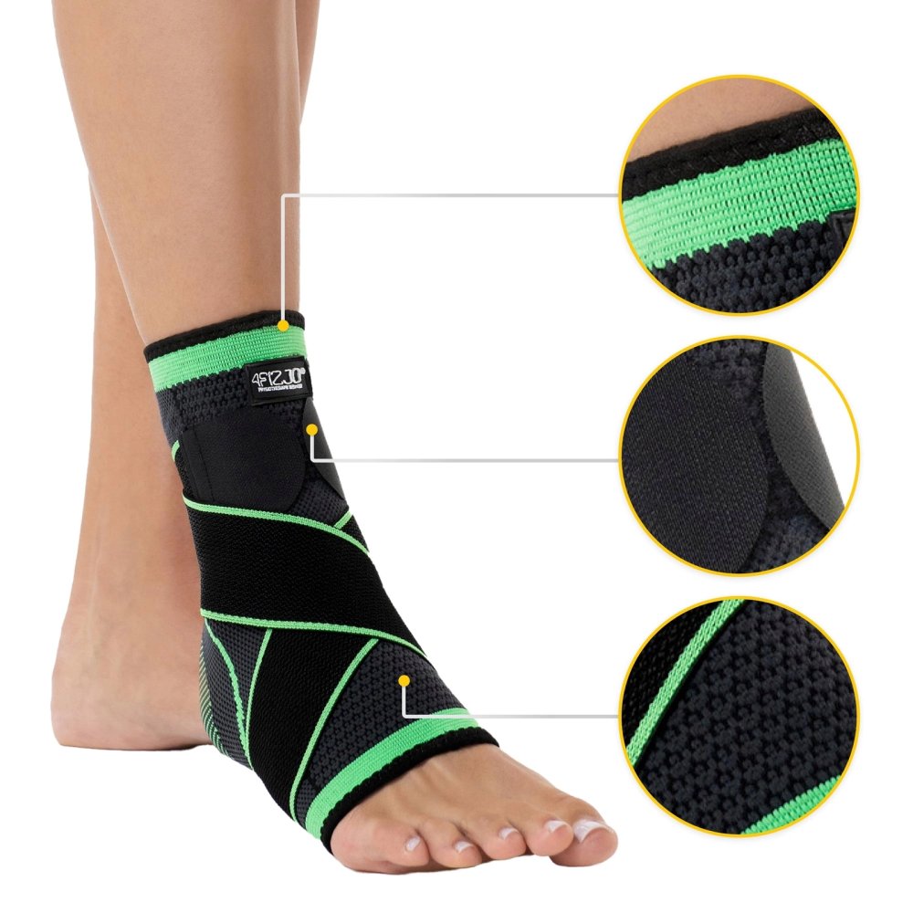 Adjustable Ankle Support Brace 4FIZJO for Stability (1)