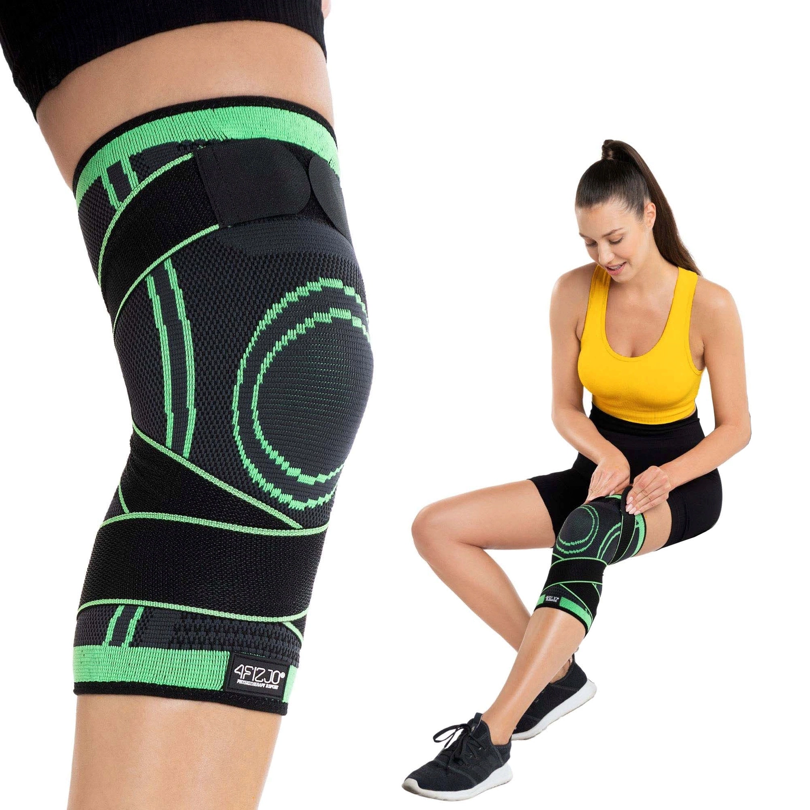 4FIZJO Flexible Knee Brace Support XXL