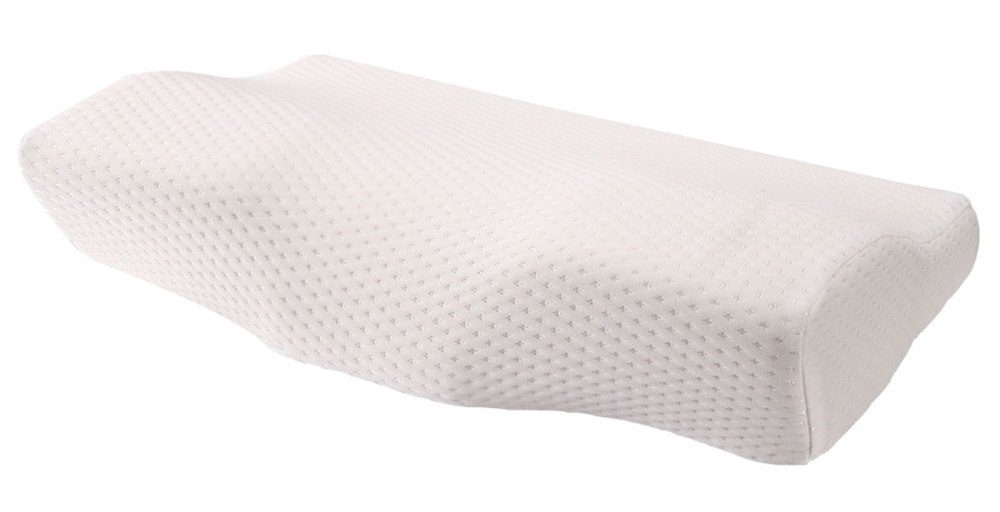 Anatomical Orthopedic Memory Foam Pillow, White (3)