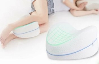 Anatomical Orthopedic Knee Leg Cushion Pillow with Memory Foam