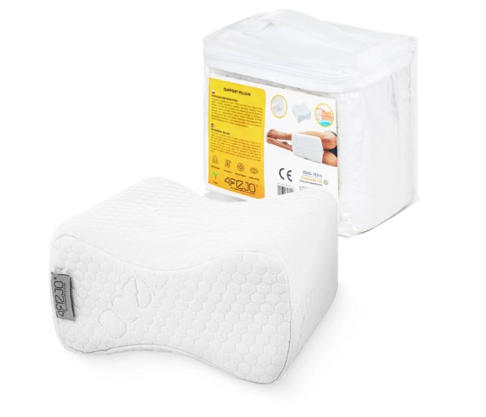 4FIZJO SLEEP-SUPPORT Anatomical Orthopedic Knee Leg Cushion Pillow with Memory Foam (0)