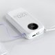 Dudao K13Pro 20000mAh Powerbank with Built-in Cable - White
