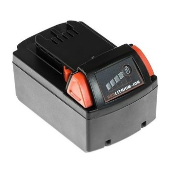 MILWAUKEE M18 Power Tool Battery, 18V 6Ah, Li-ion Replacement