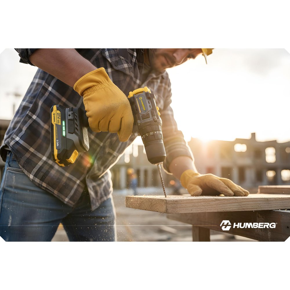 Cordless Hammer Drill Humberg 21V Hm-432 (3)