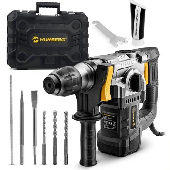 Rotary Hammer Drill 1010W 4J SDS Plus Humberg HM-430