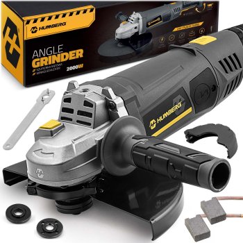 Angle Grinder 2000W 230mm Soft Start Heavy Duty Humberg Hm-413