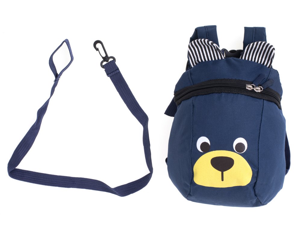 Kids Baby Backpack Satchel Bag "Bear", Blue (2)
