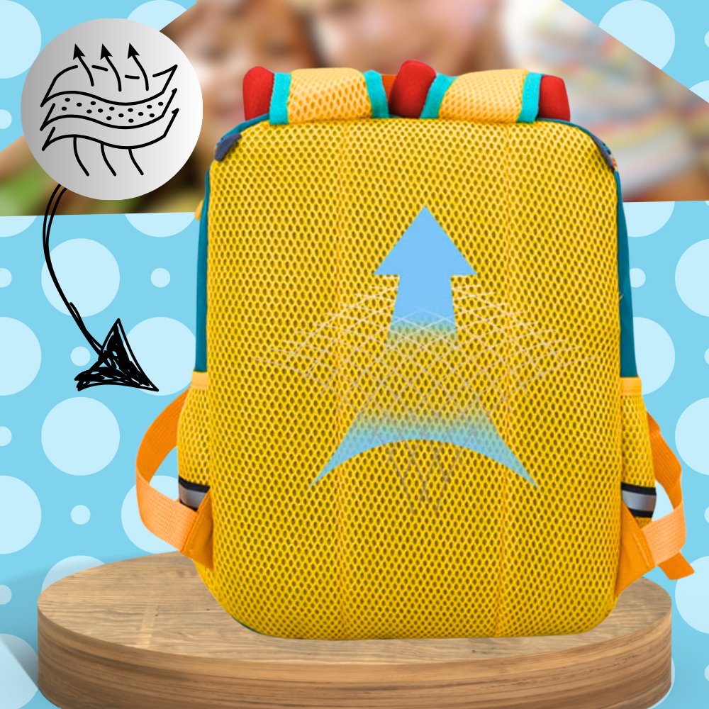 Preschooler Backpack Kids Bag for Trips "Dinosaur" (8)