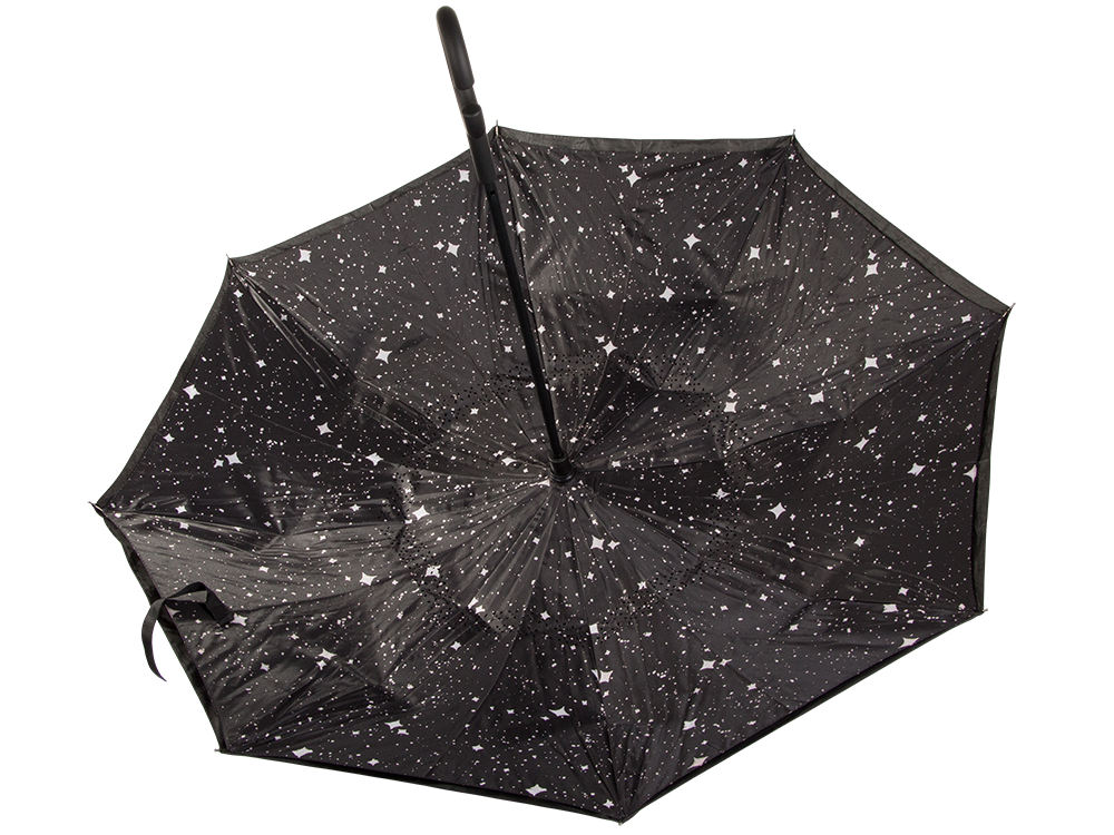 Inverted Umbrella Windproof Reverse Folding with C-Shaped Handle for Hands-Free Use (3)